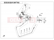 CFMOTO 2025 UTV UFORCE 800 (CF800UTR-4) GEAR SHIFTING - F32