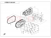 CFMOTO 2025 UTV UFORCE 800 (CF800UTR-4) CVT CASE ASSY - E01-3