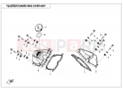 CFMOTO 2025 UTV UFORCE 800 (CF800UTR-4) CYLINDER HEAD COVER ASSY - E02-1