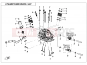 CFMOTO 2025 UTV UFORCE 800 (CF800UTR-4) CYLINDER HEAD NO.2 ASSY - E02-6
