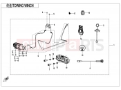 CFMOTO UFORCE 800 (CF800UTR-4) TOWING WINCH - F15-2