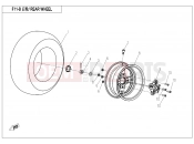 CFMOTO UFORCE 800 (CF800UU-A) REAR WHEEL  - F11-B