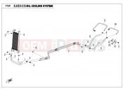 CFMOTO UFORCE 800 (CF800UU-A) OIL COOLING SYSTEM   - F18-2