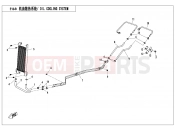 CFMOTO UFORCE 800 (CF800UU-A) OIL COOLING SYSTEM   - F18-2