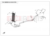 CFMOTO UFORCE 800 (CF800UU-A) OIL COOLING SYSTEM - F18-2