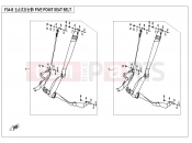 CFMOTO UFORCE 800 (CF800UU-A) FIVE POINT SEAT BELT - F34-B
