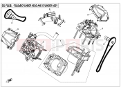 CFMOTO UFORCE 800 (CF800UU-A) CYLINDER HEAD AND CYLINDER ASSY. - E02