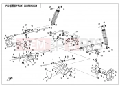 CFMOTO UFORCE 800 (CF800UU-A) FRONT SUSPENSION - F05-V2
