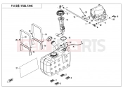 CFMOTO UFORCE 800 (CF800UU-A) FUEL TANK - F12