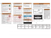 CFMOTO UFORCE 800 (CF800UU-A) EUROPE WARNING DECALS - F19-C