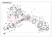 CFMOTO UFORCE 800 (CF800UU-A) REAR AXLE - F33