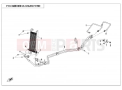 CFMOTO UFORCE 800 (CF800UU-A) OIL COOLING SYSTEM - F18-2