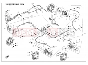 CFMOTO UFORCE 800 (CF800UU-A) BRAKE SYSTEM(ORDINARY) - F08-A