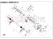 CFMOTO UFORCE 800 (CF800UU-A) TRANSMISSION SYSTEM(3) - E06-3-V3