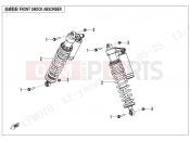 CFMOTO ZFORCE 950 (CF1000STR-3L) FRONT SHOCK ABSORBER - F05-2