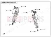 CFMOTO ZFORCE 950 (CF1000STR-3L) REAR SHOCK ABSORBER - F06-2