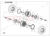 CFMOTO ZFORCE 950 (CF1000STR-3L) REAR WHEEL - F11