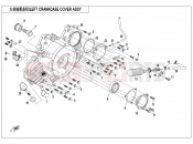 CFMOTO ZFORCE 950 (CF1000STR-3L) LEFT CRANKCASE COVER ASSY(WITH TRIGGER ASSY) - E01-4-V1