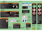 CFMOTO ZFORCE 950 (CF1000STR-3L) WARNING LABEL - F19-2-A-V2