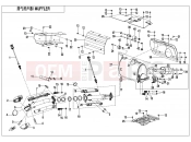 CFMOTO ZFORCE 950 (CF1000STR-3L) MUFFLER - F02