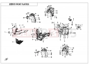 CFMOTO ZFORCE 950 (CF1000STR-3L) FRONT PLASTICS - F04-1