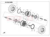 CFMOTO ZFORCE 950 (CF1000STR-3L) REAR WHEEL - F11