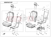 CFMOTO ZFORCE 950 (CF1000STR-3L) FRONT SEAT - F13-1-B