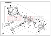 CFMOTO ZFORCE 950 (CF1000STR-3L) REAR AXLE(WITHOUT DIFFERENTIAL) - F33-B