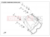 CFMOTO ZFORCE 950 (CF1000STR-3L) CYLINDER HEAD COVER  NO.1 ASSY - E02-1