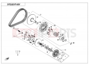 CFMOTO ZFORCE 950 (CF1000STR-3L) CVT ASSY - E05-V3