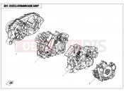 CFMOTO 2016 SSV ZFORCE 1000 (CF1000US-2) CRANKCASE ASSY - E01