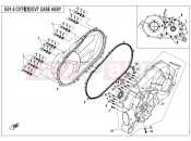 CFMOTO 2016 SSV ZFORCE 1000 (CF1000US-2) CVT CASE ASSY - E01-3