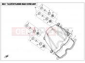 CFMOTO 2016 SSV ZFORCE 1000 (CF1000US-2) CYLINDER HEAD COVER ASSY - E02-1