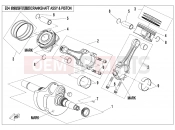 CFMOTO 2016 SSV ZFORCE 1000 (CF1000US-2) CRANKSHAFT @^ CONNECTING ROD @^ PISTON ASSY - E04
