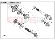 CFMOTO 2016 SSV ZFORCE 1000 (CF1000US-2) TRANSMISSION SYSTEM(â ) - E06-1