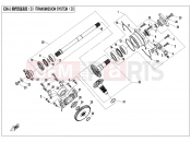 CFMOTO 2016 SSV ZFORCE 1000 (CF1000US-2) TRANSMISSION SYSTEM(â¡) - E06-2
