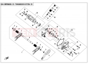 CFMOTO 2018 SSV ZFORCE 1000 (CF1000US-2) TRANSMISSION SYSTEM(3) - E06-3