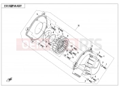 CFMOTO 2018 SSV ZFORCE 1000 (CF1000US-2) FAN ASSY - E18