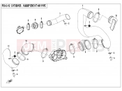 CFMOTO 2019 SSV ZFORCE 1000 (CF1000US-2) CVT AIR PIPE - F00-2-V2