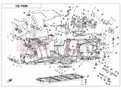 CFMOTO 2019 SSV ZFORCE 1000 (CF1000US-2) FRAME - F03-V5