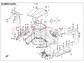 CFMOTO 2019 SSV ZFORCE 1000 (CF1000US-2) FRONT PLASTIC 2 - F04-2