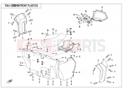 CFMOTO 2019 SSV ZFORCE 1000 (CF1000US-2) MIDDLE PLASTIC 1 - F04-3