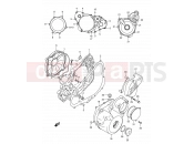 SUZUKI DR-Z400S K7 (2007) (E03,E28,E33) 6 - CRANKCASE COVER