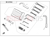 CFMOTO 2019 SSV ZFORCE 1000 (CF1000US-2) TOOLS - F20-V2