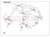 CFMOTO 2019 SSV ZFORCE 1000 (CF1000US-2) CAB FRAME - F23