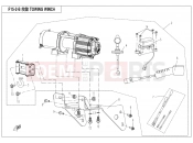 CFMOTO 2020 SSV ZFORCE 1000 (CF1000US-2) TOWING WINCH(SUMITOMO) - F15-2-B