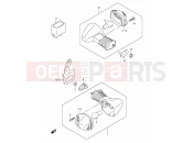 SUZUKI DR-Z400S K7 (2007) (E03,E28,E33) 29 - TURN SIGNAL LAMP (MODEL K5)
