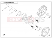 CFMOTO 2021 SSV ZFORCE 1000 (CF1000US-2) OIL PUMP ASSY - E07-1