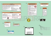 CFMOTO 2017 SSV ZFORCE 1000 (CF1000UTR-2) DECAL WARNING - F19-1
