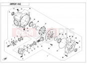 CFMOTO 2017 SSV ZFORCE 1000 (CF1000UTR-2) REAR AXLE(NO DIFFERENTIAL) - F33-B